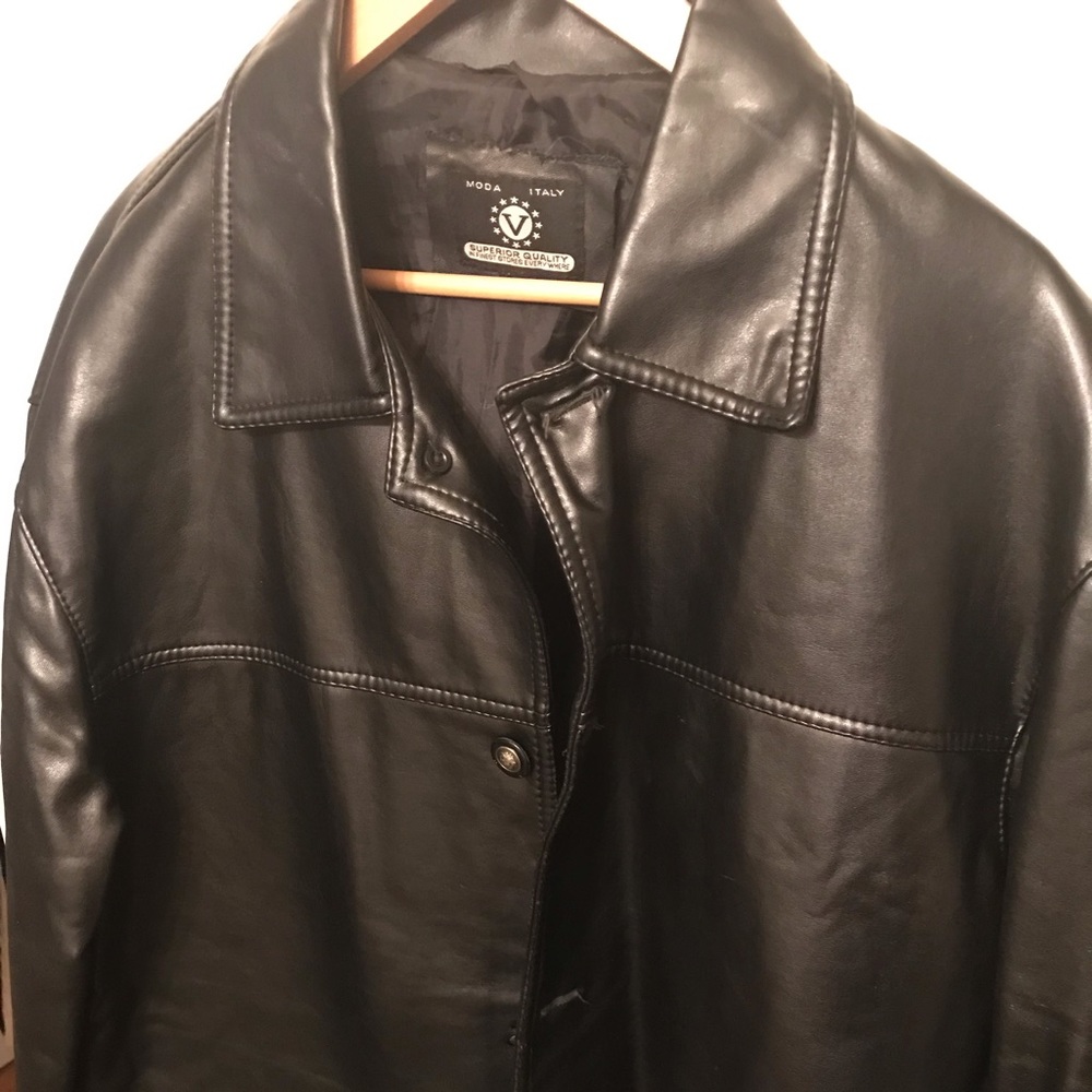 M-XL Moda Leather jacket in excellent condition.